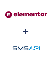 Einbindung von Elementor und SMSAPI