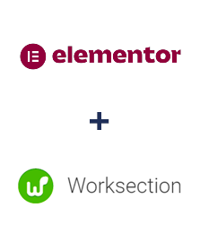 Einbindung von Elementor und Worksection