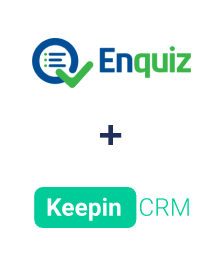 Einbindung von Enquiz und KeepinCRM