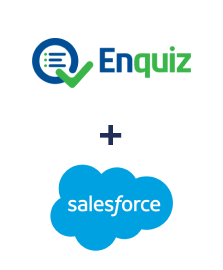 Einbindung von Enquiz und Salesforce CRM