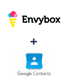 Einbindung von Envybox und Google Contacts