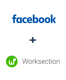 Einbindung von Facebook und Worksection