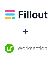 Einbindung von Fillout und Worksection