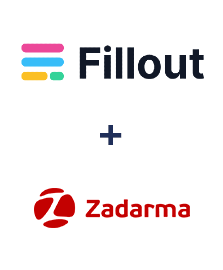 Einbindung von Fillout und Zadarma