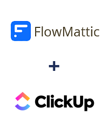 Einbindung von FlowMattic und ClickUp