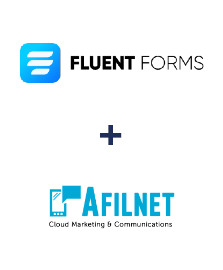 Einbindung von Fluent Forms Pro und Afilnet