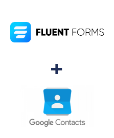 Einbindung von Fluent Forms Pro und Google Contacts