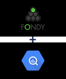 Einbindung von Fondy und BigQuery