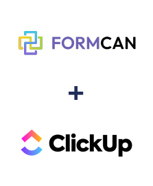Einbindung von FormCan und ClickUp