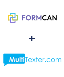 Einbindung von FormCan und Multitexter