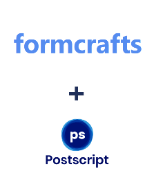 Einbindung von FormCrafts und Postscript