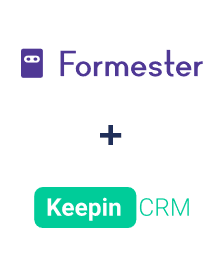 Einbindung von Formester und KeepinCRM