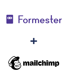 Einbindung von Formester und MailChimp