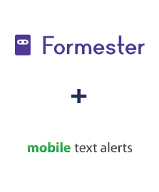 Einbindung von Formester und Mobile Text Alerts