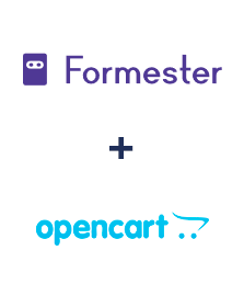 Einbindung von Formester und Opencart