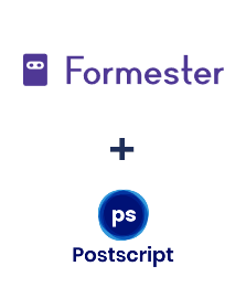 Einbindung von Formester und Postscript