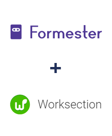 Einbindung von Formester und Worksection