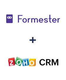 Einbindung von Formester und ZOHO CRM