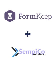 Einbindung von FormKeep und Sempico Solutions