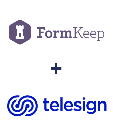 Einbindung von FormKeep und Telesign