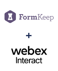 Einbindung von FormKeep und Webex Interact
