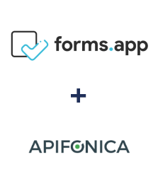 Einbindung von forms.app und Apifonica