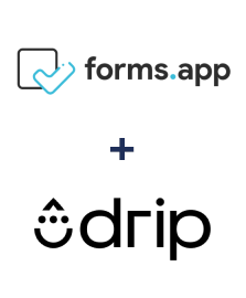 Einbindung von forms.app und Drip