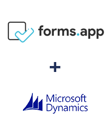 Einbindung von forms.app und Microsoft Dynamics 365