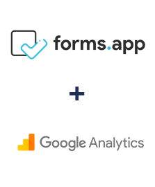 Einbindung von forms.app und Google Analytics