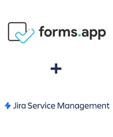 Einbindung von forms.app und Jira Service Management