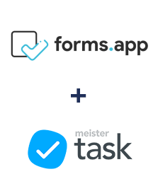Einbindung von forms.app und MeisterTask