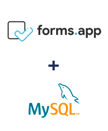 Einbindung von forms.app und MySQL