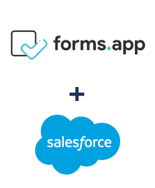 Einbindung von forms.app und Salesforce CRM