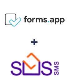 Einbindung von forms.app und SMS-SMS
