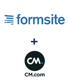 Einbindung von Formsite und CM.com
