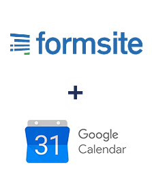 Einbindung von Formsite und Google Calendar