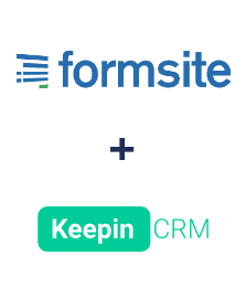 Einbindung von Formsite und KeepinCRM