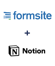 Einbindung von Formsite und Notion