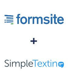 Einbindung von Formsite und SimpleTexting