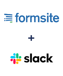 Einbindung von Formsite und Slack
