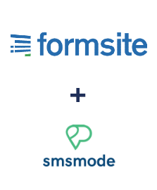 Einbindung von Formsite und smsmode