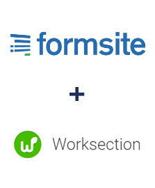 Einbindung von Formsite und Worksection