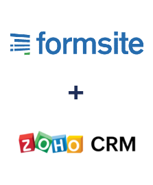 Einbindung von Formsite und ZOHO CRM