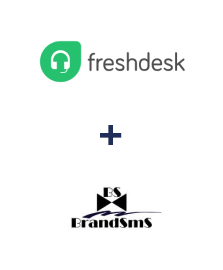 Einbindung von Freshdesk und BrandSMS 