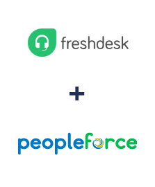 Einbindung von Freshdesk und PeopleForce