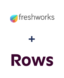 Einbindung von Freshworks und Rows