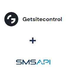 Einbindung von Getsitecontrol und SMSAPI