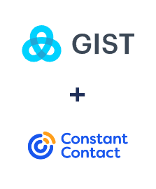 Einbindung von Gist und Constant Contact
