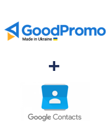 Einbindung von GoodPromo und Google Contacts