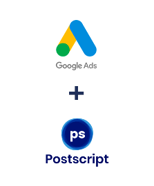 Einbindung von Google Ads und Postscript